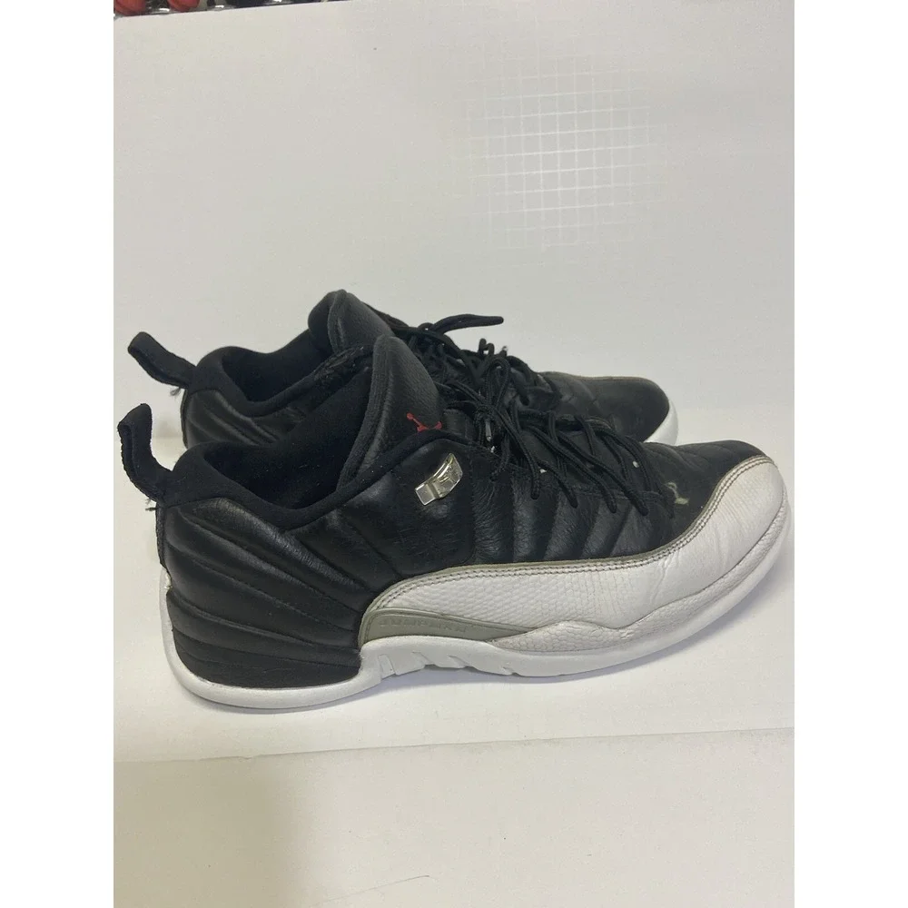 Nike AIR JORDAN‎ 12 XII Retro Low Playoffs Shoes Men Size 10.5 2017 Black
